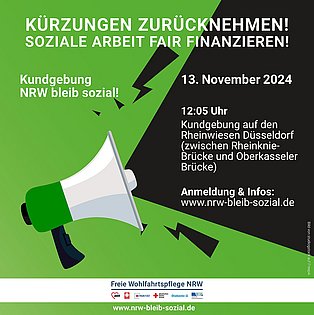 Aufruf zur Demo am 13.11.2024